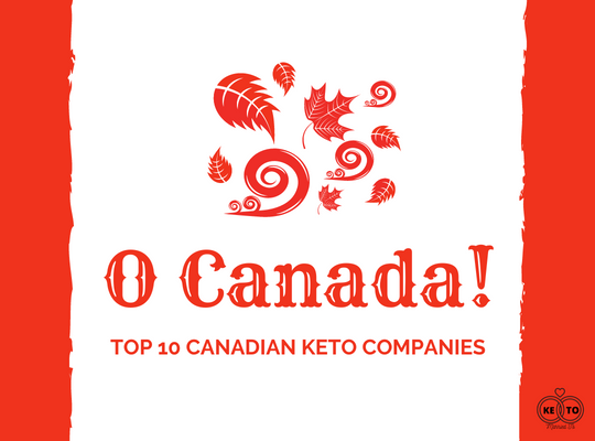 The Top 10 Canadian Keto Companies