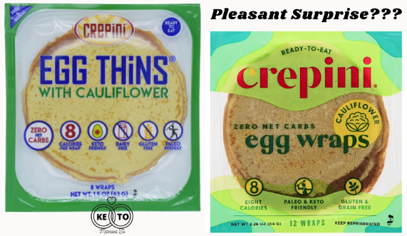 A Review of Crepini Wraps for Keto