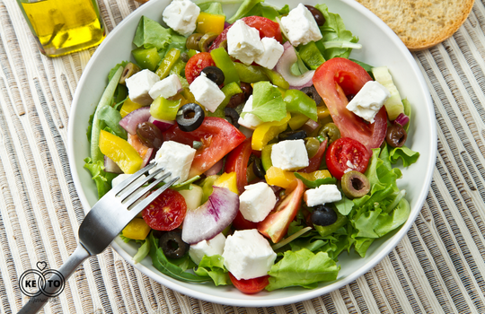 keto greek salad