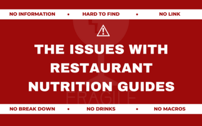 A Rant About Restaurant Nutrition Guides