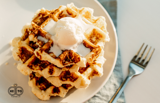 keto belgian waffle