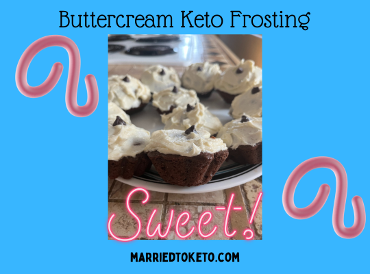 Keto Frosting for Your Sweet Tooth