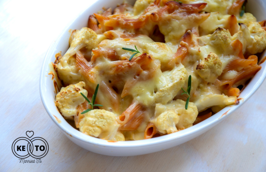 cauliflower mac & cheese